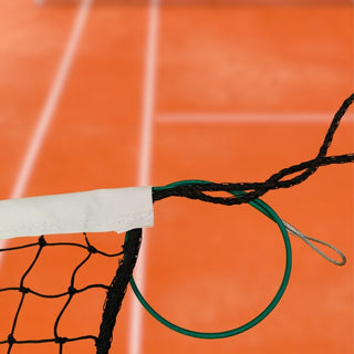 Rete da Tennis regolamentare maglia quadra annodata filo 2,5 mm