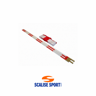 Rete da pallavolo a norma FIPAV completa di antenne e tasche