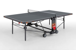 Tennis da tavolo Garlando Champion Outdoor con ruote piano grigio per esterno