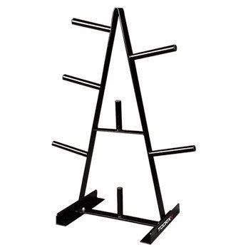 Rastrelliera porta dischi ghisa con foro Ø 25 mm Toorx