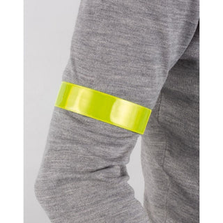 Coppia bracciali running di sicurezza riflettenti Toorx