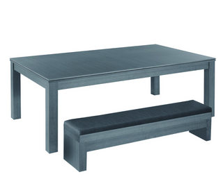 Cassapanca per biliardo Miami in rovere grigio Garlando