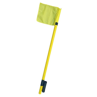 Bandierina da Calcio con Molla Integrata e Supporto in PVC 50 mm