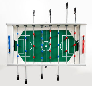 Calcio Balilla Garlando G-500 Weatherproof bianco con aste uscenti