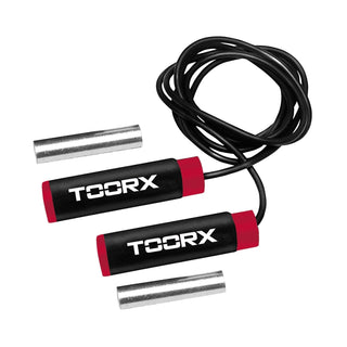 Corda da salto in Pvc con pesi 2x250gr Toorx