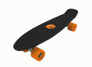 Skateboard Nextreme Freedom tavola nera e ruote arancio