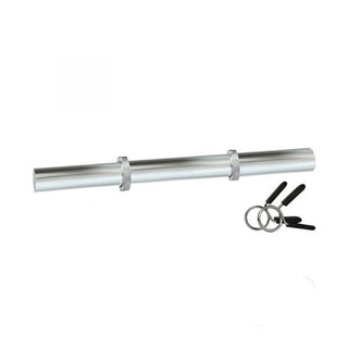 Manubrio cromato 35 cm chiusura a molla Toorx
