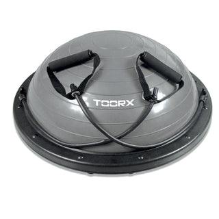 Palla Bosu Pro con elastici e pompa inclusa Toorx