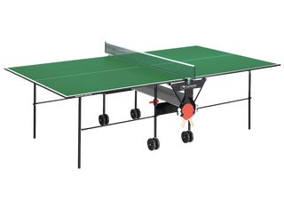 Tennis da tavolo Garlando Training indoor con ruote piano verde per interno