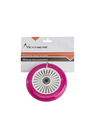 Ruota fucsia per monopattini Ø 120 mm pvc con cuscinetti Abec7 Nextreme