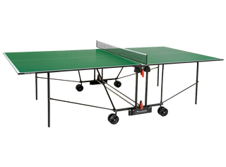 Tennis da tavolo Garlando Progress indoor con ruote piano verde per interno