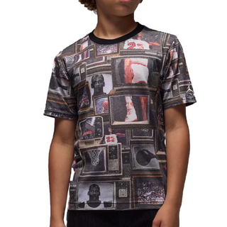 Maglia a Maniche Corte - Jordan JDB MJ FLT ESS AOP SS TEE