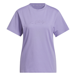 Maglia a Maniche Corte - Adidas Cursive Wordmark Graphic