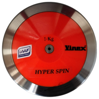 Disco da Lancio in acciaio Vinex Hyper Spin Kg 1 Omologato IAAF