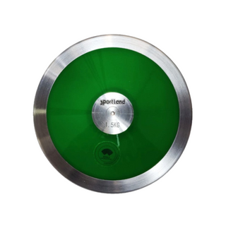 Disco da Lancio Sportland in acciaio Kg 1,5 Omologato World Athletics