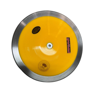 Disco da Lancio Sportland Super spin competition in acciaio Kg 1,5 Omologato World Athletics