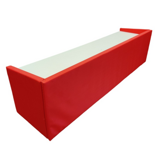 Tavolo giudici con protezione antinfortunistica da metri 3