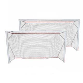Coppia porte Calcio ridotto metri 6x2 in acciaio