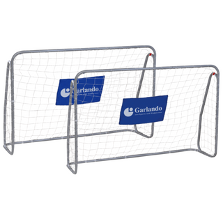 Coppia di porte da calcio Kick & Rush Garlando 2.15x1.52 Metri