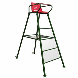 Tennis umpire chair in galvanized steel