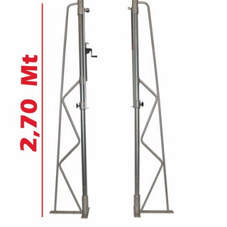 Portable T-base Volleyball System