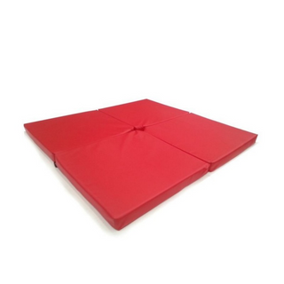 Materasso di caduta pieghevole per pole dance 122x122x10 cm