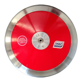 Disco da Lancio in acciaio Vinex High Spin Kg 2 Omologato IAAF