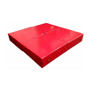 Materasso di caduta pieghevole per pole dance 140x140x20 cm