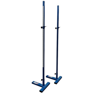 Pair of High Jump Ritti in steel adjustable height 60 - 210 cm