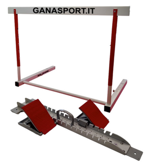 Bundle World Athletic da Gara - 5 Ostacoli e 1 blocco di partenza Omologati W.A.