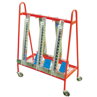 Carrello porta blocchi di partenza da corsa