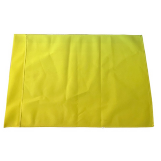 Bandierina Calcio d'angolo solo tessuto Gialla Fluo