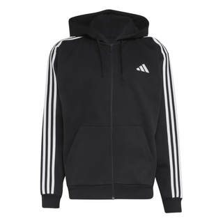Felpa con Cappuccio - Adidas Essentials 3-Stripes Fleece