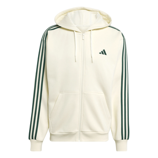 Felpa con Cappuccio - Adidas Essentials 3-Stripes Fleece
