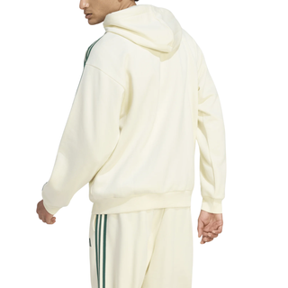 Felpa con Cappuccio - Adidas Essentials 3-Stripes Fleece