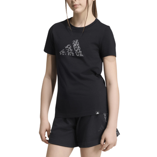 Maglia a Maniche Corte - Adidas Girls Animal