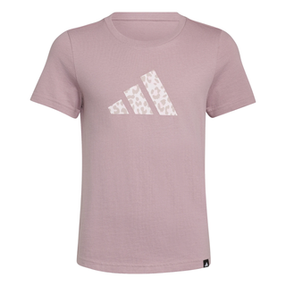 Maglia a Maniche Corte - Adidas Girls Animal