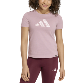 Maglia a Maniche Corte - Adidas Girls Animal