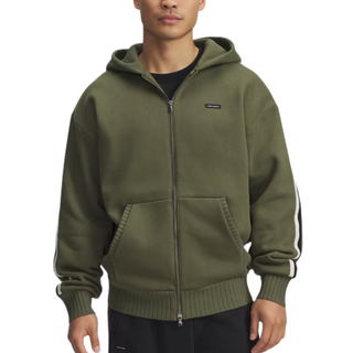 Felpa con Cappuccio - Under Armour UA Icon Heavyweight Rib