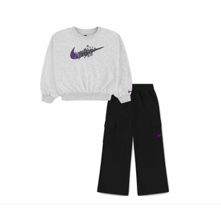 Tuta Sportiva - Nike NKG PO Crew Cargo FT Pant Set