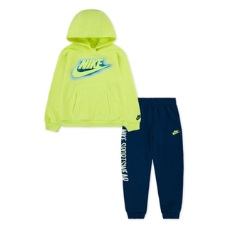 Tuta Sportiva - Nike NKB B Nsw Gwm LT WT FLC Hooded