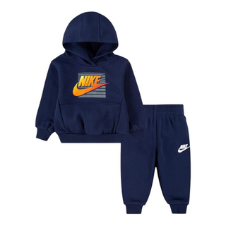 Tuta Sportiva - Nike NKN CLUB CHENILLE PO HOODY JOG