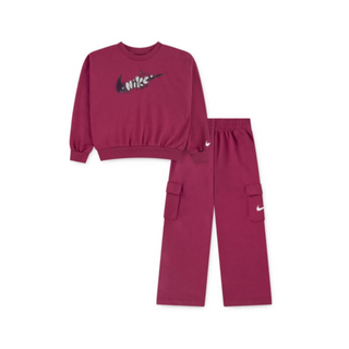 Tuta Sportiva - Nike NKG PO Crew Cargo FT Pant Set