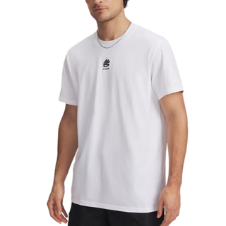 Maglia a Maniche Corte - Under Armour Curry Logo Heavyweight