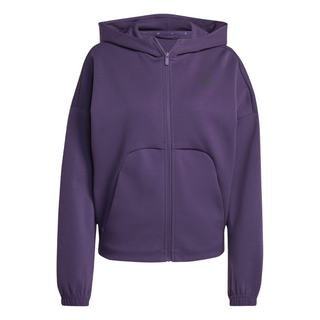 Felpa con Cappuccio - Adidas W FI SL FZ HD