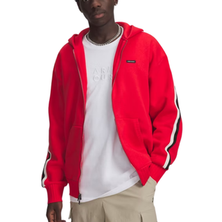 Felpa con Cappuccio - Under Armour UA Icon Heavyweight Rib