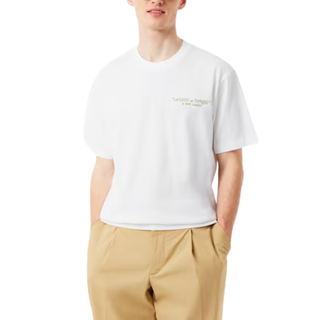 Maglia a Maniche Corte - Lacoste Cotone Pesante