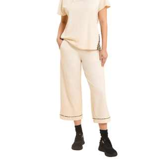 Pantaloni - Freddy Cropped Wide Leg Animalier