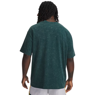 Maglia a MAniche Corte - Under Armour Heavyweight Logo Wash