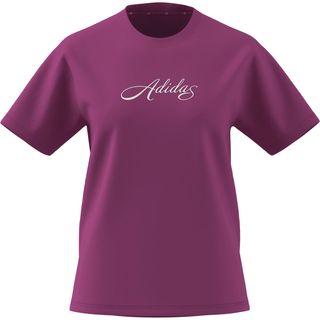 Maglia a Maniche Corte - Adidas Cursive Wordmark Graphic